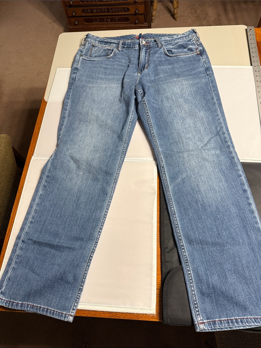 Tommy Bahama Light Blue Bootcut Jeans
